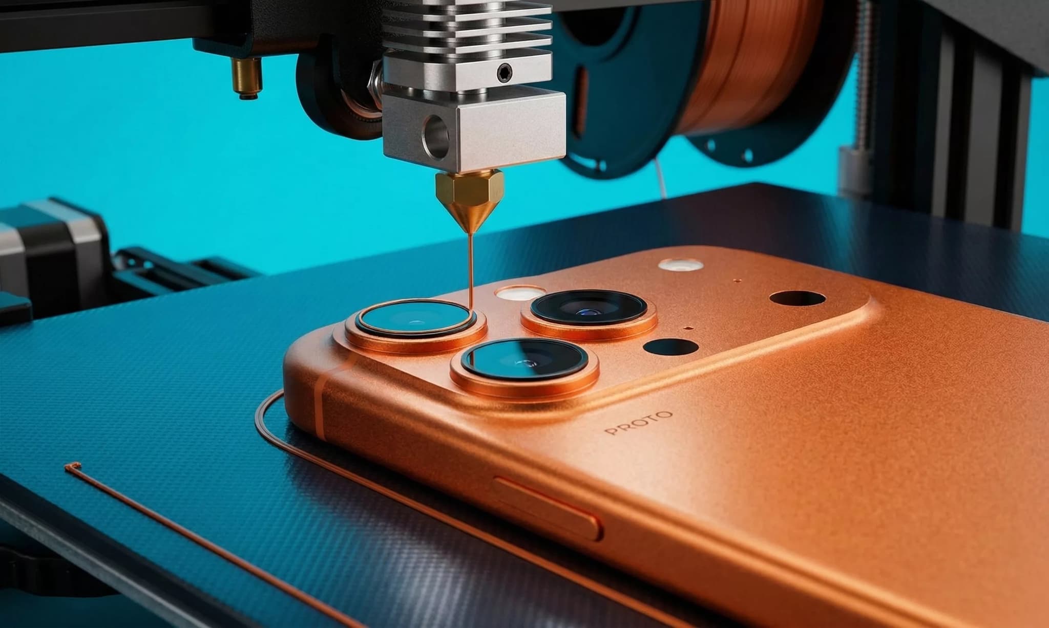 iPhone impressora 3D