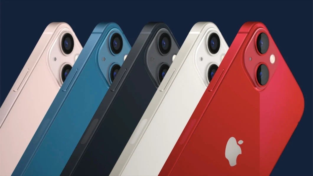 Comparativo em tamanho real: iPhone 13 contra antecessores