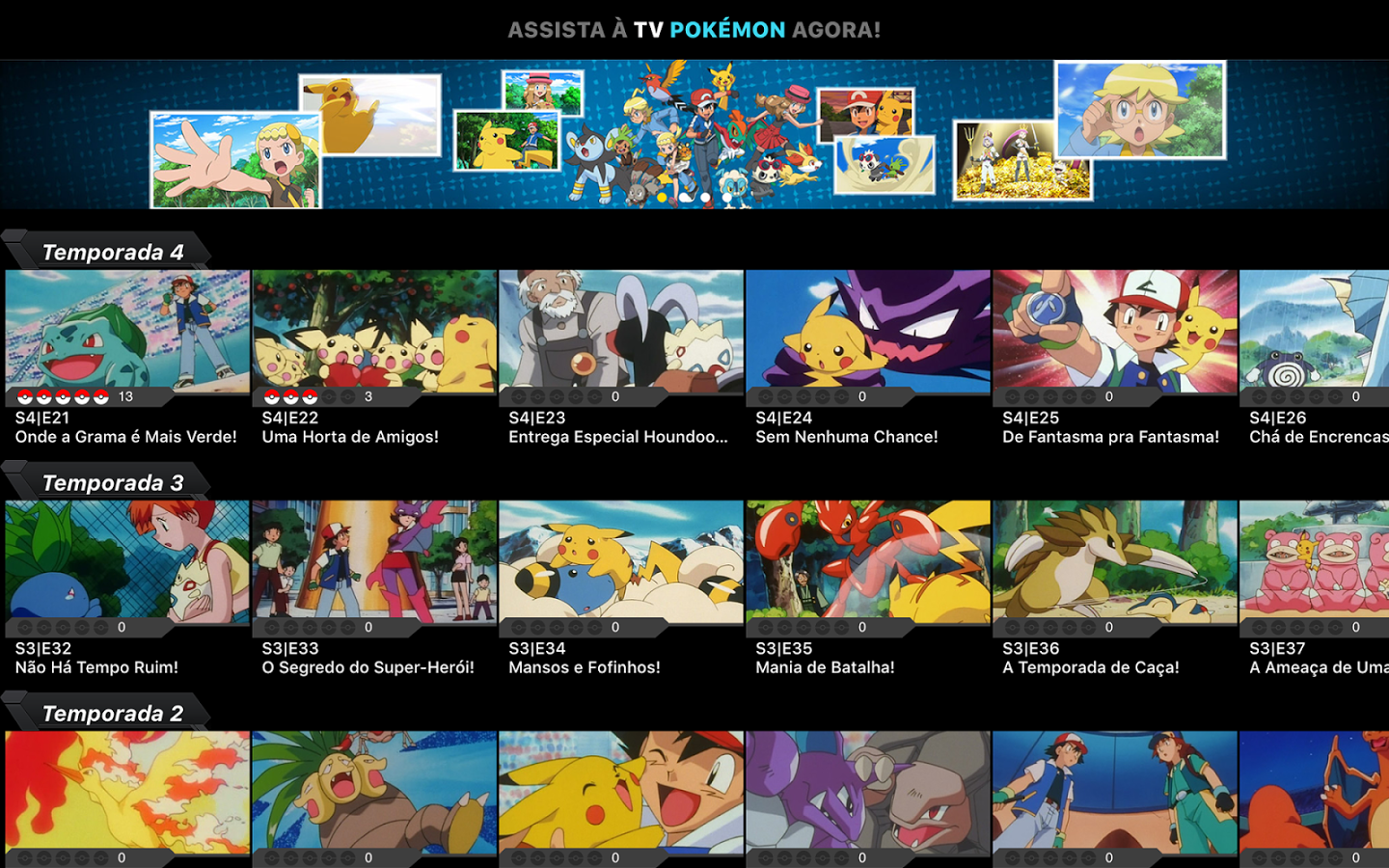 Pokémon TV: Assista filmes e episódios de Pokémon grátis!