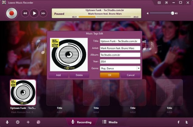 Leawo Music Recorder