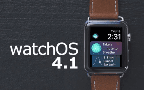 WatchOS 4.1