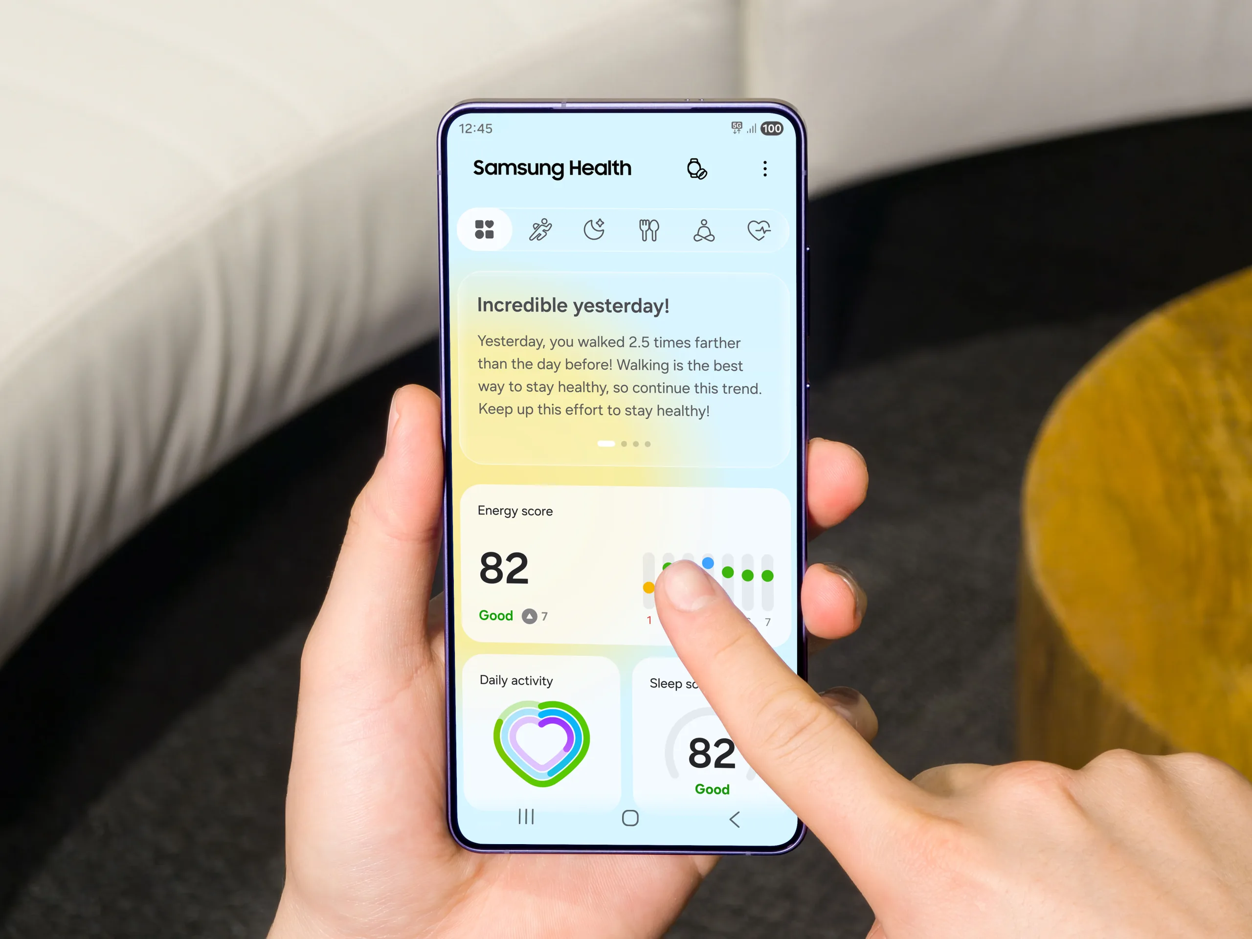 Samsung-Health-Home Samsung Health